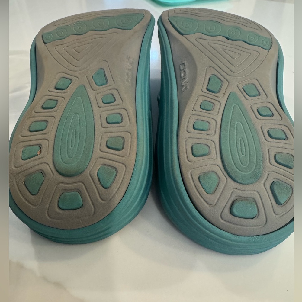 Aetrex lynco orthotic Teal Flip Flop Sandals - Picture 5 of 6